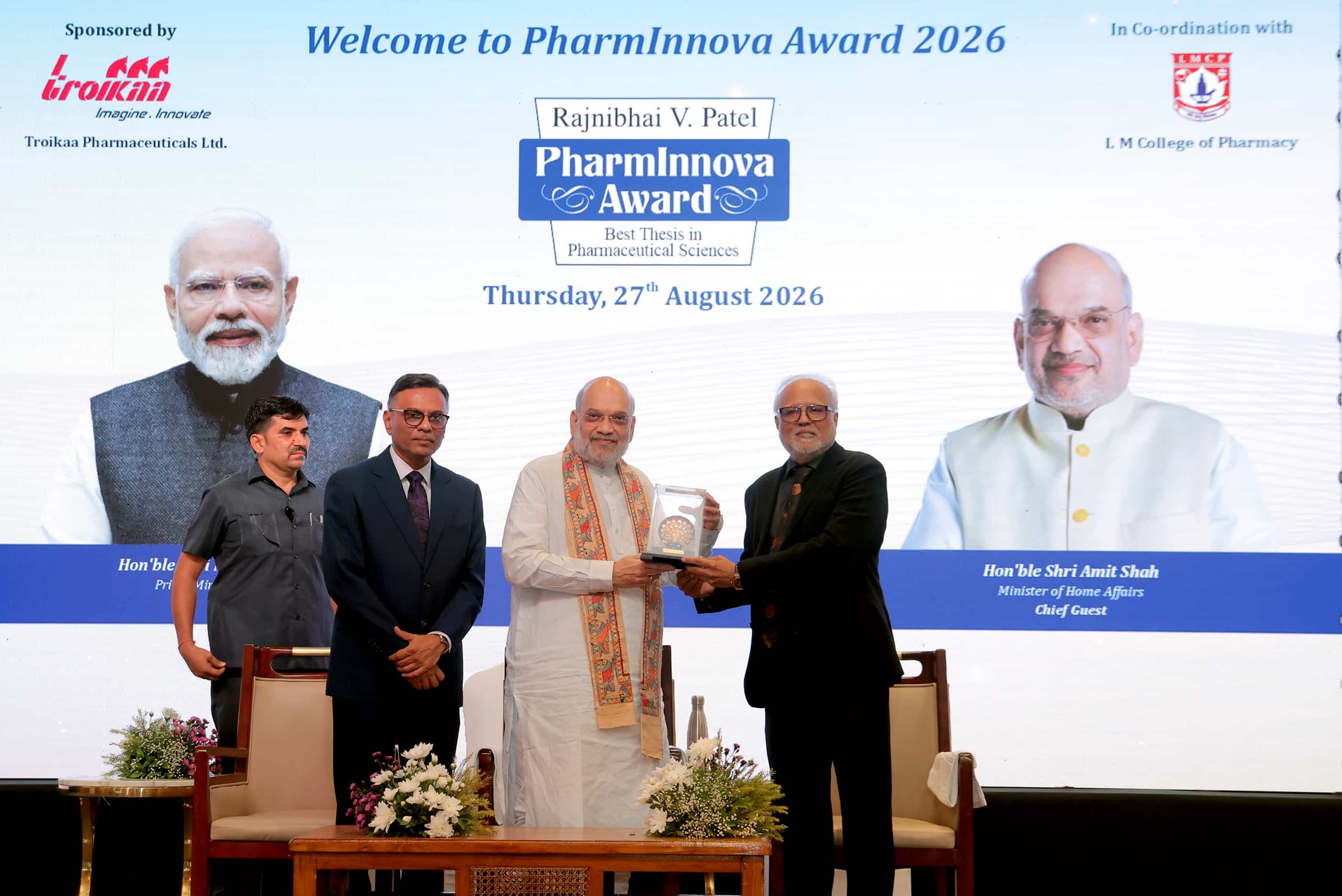 Chief Guest – Hon'ble Shri Amit Shah, Union Home Minister and Minister of Cooperation